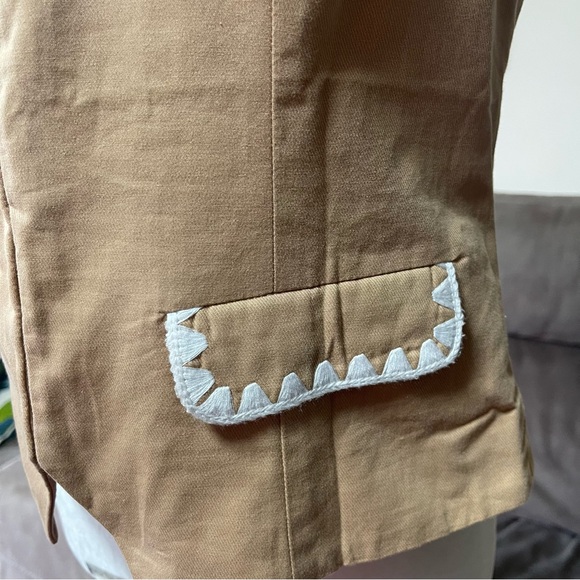 NEW Mon Renn Tan Lisle Vest Top US L - Picture 4 of 7